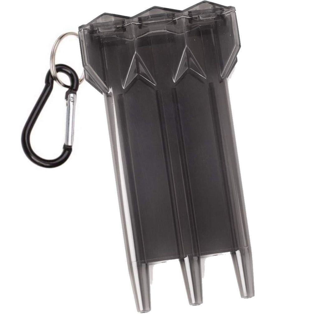 [AUSTRALIA] - TIHOOD Portable Nylon Dart Storage Box Dart Case with Lock Buckle Black 
