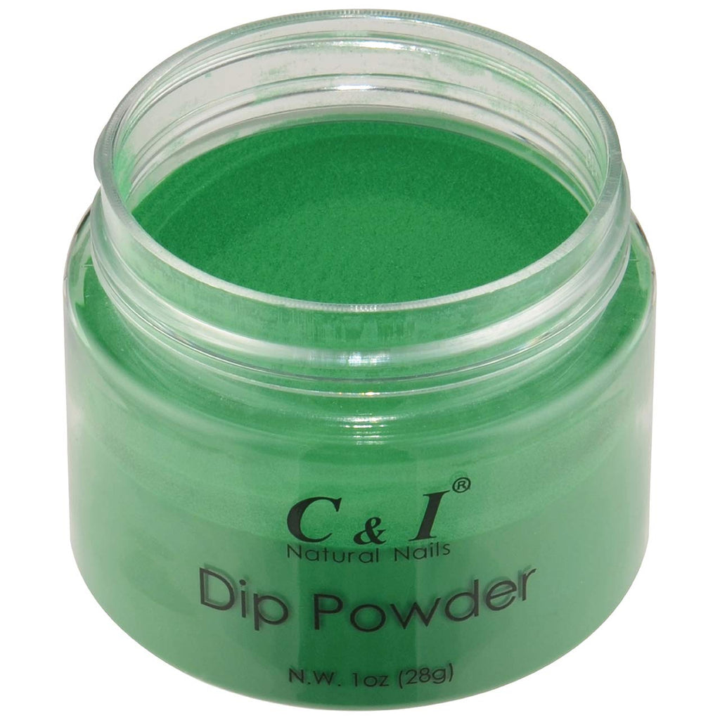 C & I Dip Powder, Color No # 73 Greenland, Nail Gel Effect Powder, Blue Color System, 1 oz 28 g - BeesActive Australia