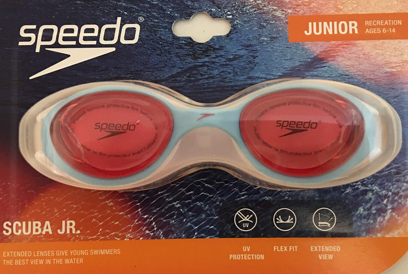 [AUSTRALIA] - Speedo Scuba Jr. Junior Goggle: Pinkberry Blue/Pink 