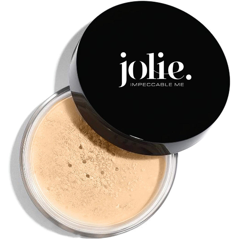 Jolie Loose Translucent Face Powder - Ultra Fine, Silky Makeup Setting Powder (Bare) Bare - BeesActive Australia