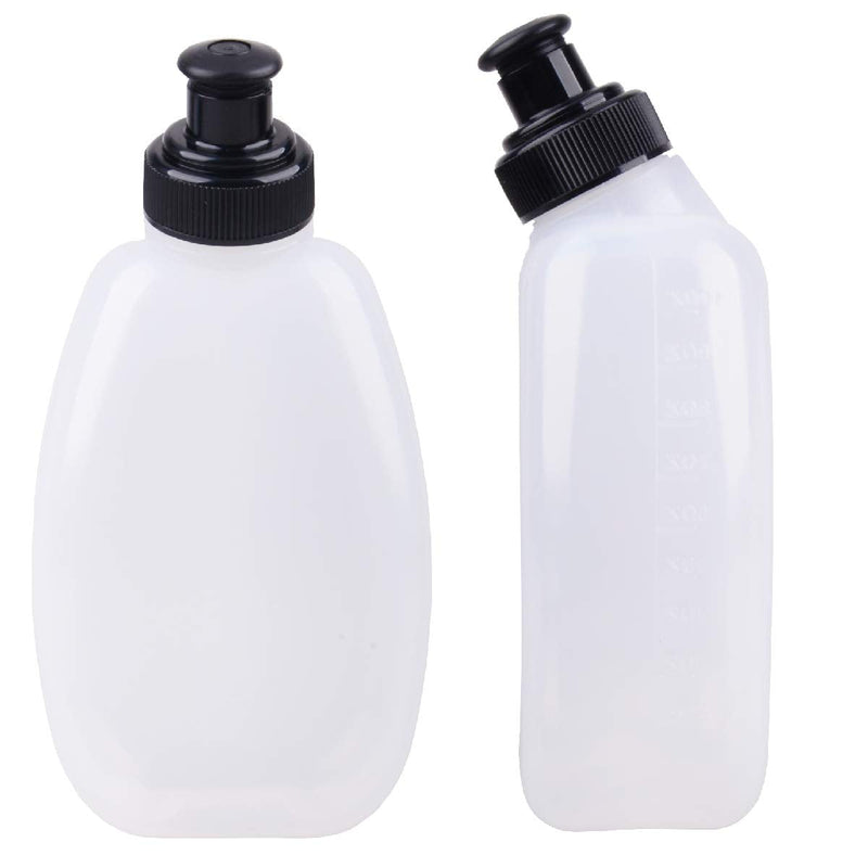 Azarxis BPA Free Water Bottles Flask Leakproof for Running Hydration Belt Fanny Packs for Triathlon Marathon Hiking Cycling Climbing Runner 280ml/9.5oz - 2 Pack - BeesActive Australia