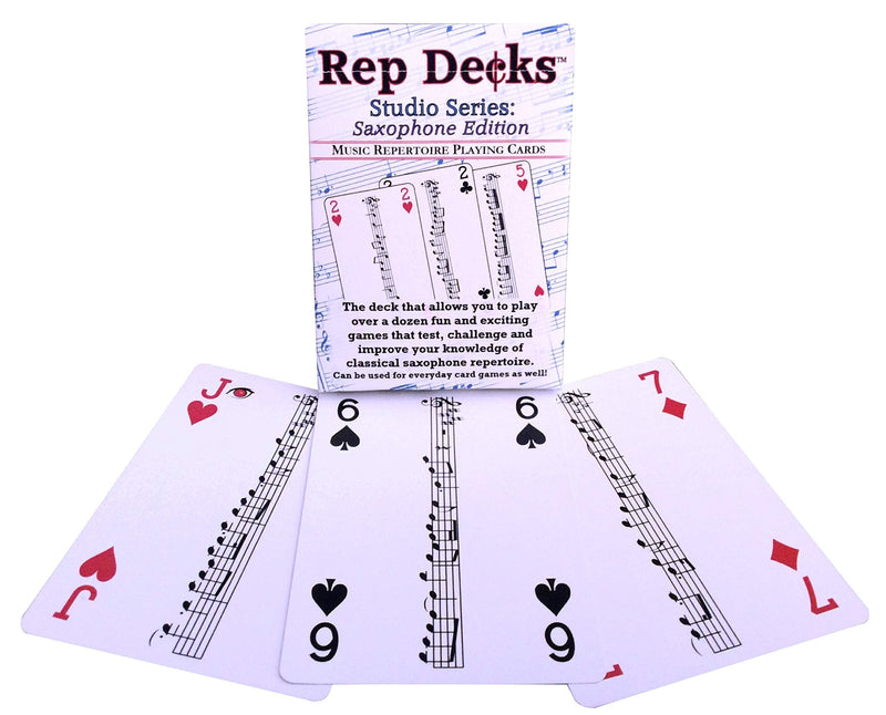 Rep Decks - Studio Series: Saxophone Edition - BeesActive Australia