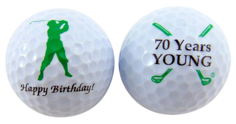 Westmon Works 70th Birthday Golf Balls Gift Pack for for Golfers - BeesActive Australia