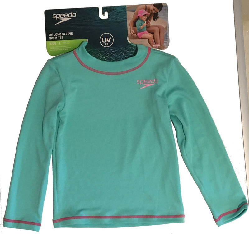 [AUSTRALIA] - Speedo Kids Long Sleeve UV Sunshirt: Large: Teal 