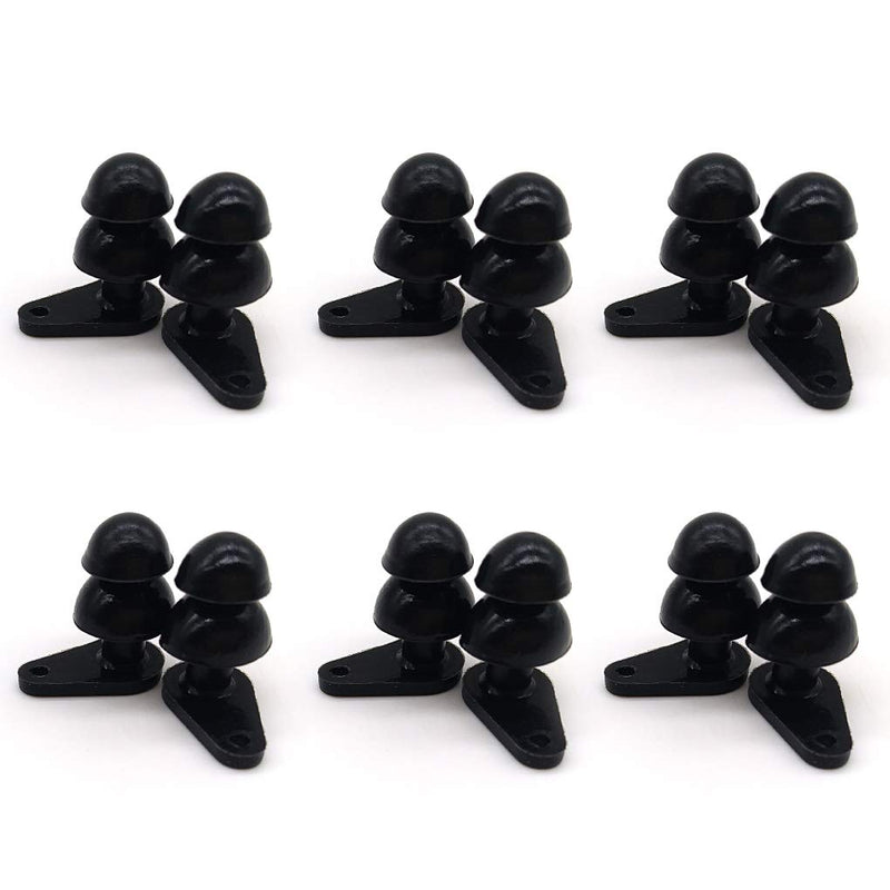 Zooshine Set of 6 Waterproof Kids Swimming Earplugs, Swim Ear Plugs Protect Children's Ears in Water Shower Black - BeesActive Australia