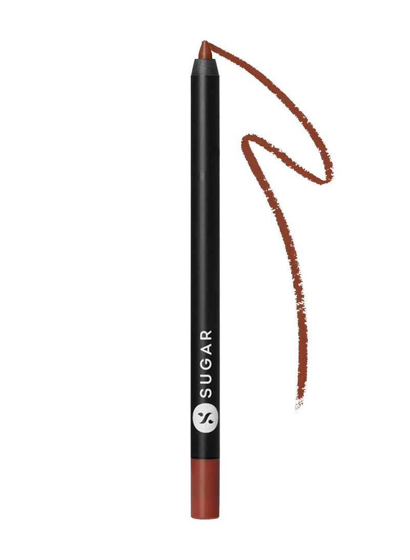 Sugar Cosmetics Lipping On The Edge Lip Liner01 Taffeta Terracottawater-resistant, 10 hours with zero feathering or fading. 01 Taffeta Terracotta (Terracotta Brown) - BeesActive Australia