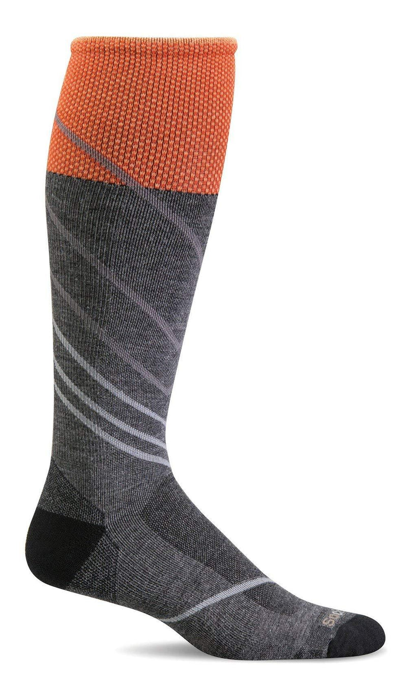 Sockwell Men's Pulse Firm Graduated Compression Socks Medium / Large Charcoal - BeesActive Australia