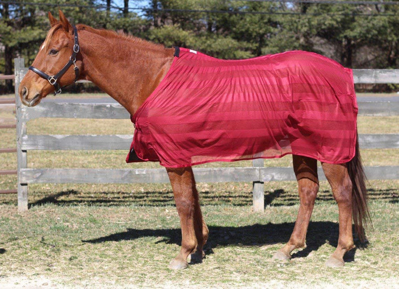 TuffRider Scrim Sheet 75 Burgundy - BeesActive Australia