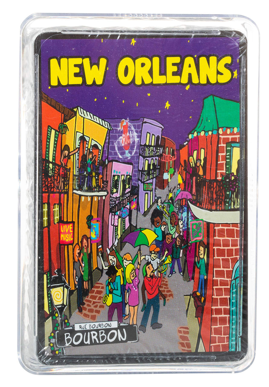 [AUSTRALIA] - Artisan Owl New Orleans Bourbon Street French Quarter Night Life Playing Cards 