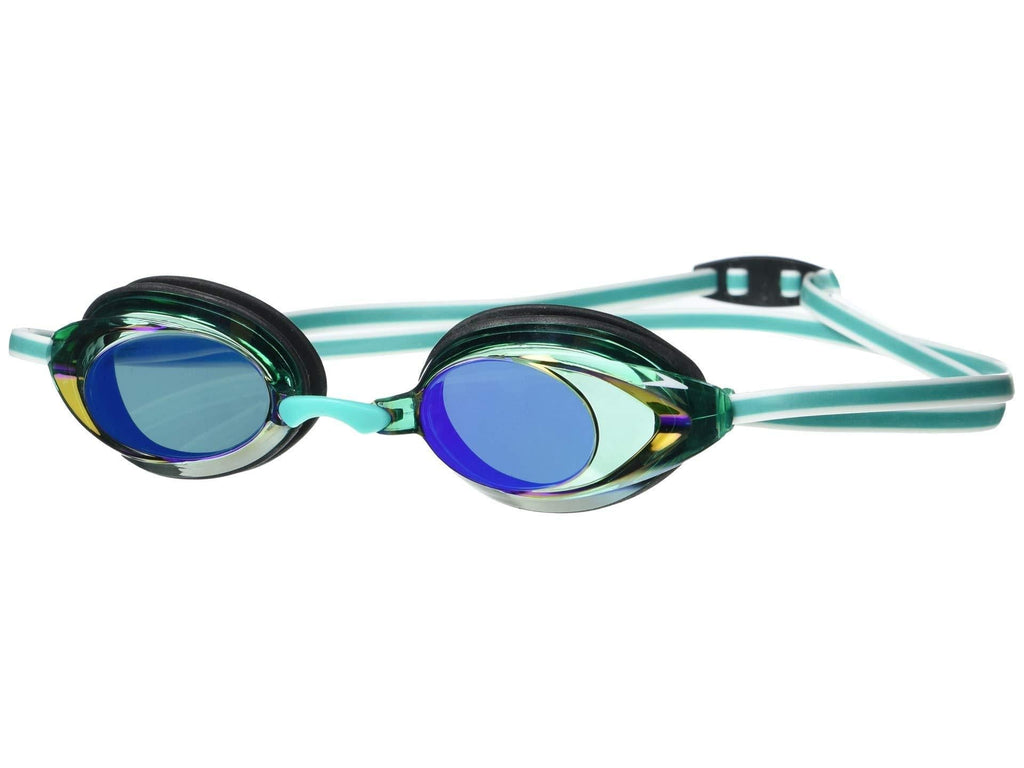 [AUSTRALIA] - Speedo Vanquisher 2.0 Mirrored Goggle Black/Jade/Emerald Mirrored One Size 