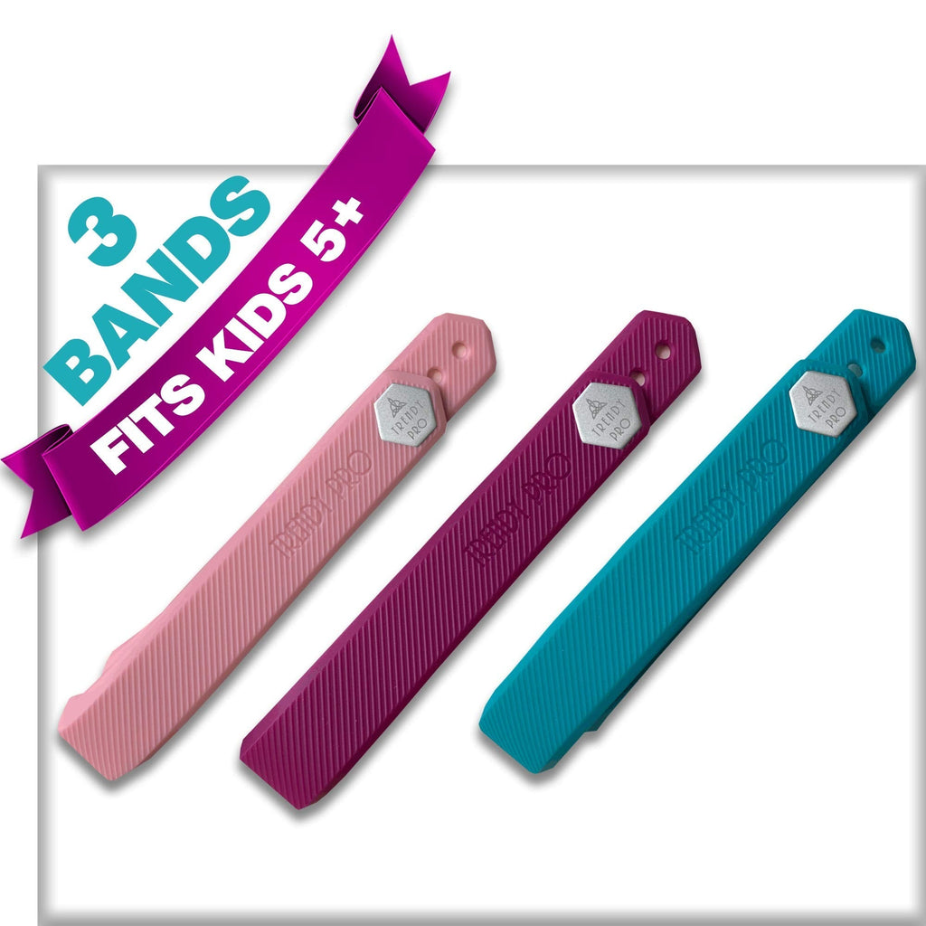 3 Pack Extra Small Kids Bands - for Trendy Pro Deluxe Fitness Tracker Only Extra Small Replacement Bands fit Children 5 Years up Mix and Match (Aqua, Purple, Pink) - BeesActive Australia