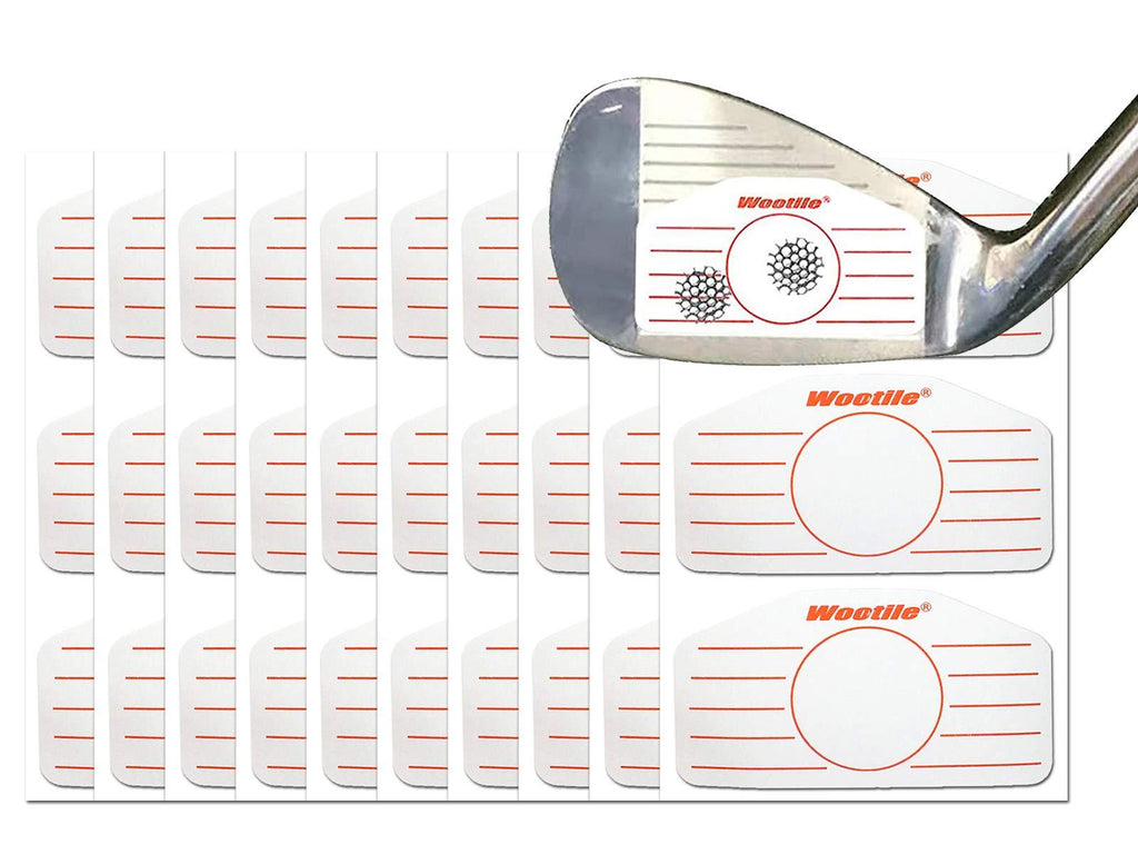 Golf Driver Impact Tape Labels 120 Pcs Golf Impact Stickers for Swing Training Irons Putters and Woods - BeesActive Australia