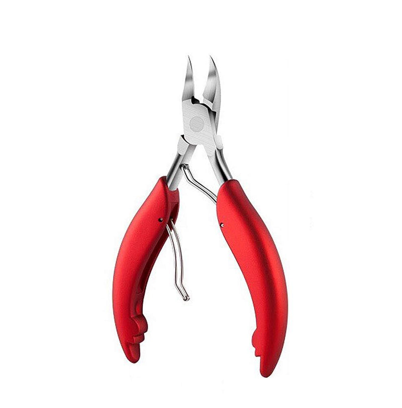 VIEEL Precision Toenail Clippers for Thick or Ingrown Toenails - Thick Nails,Chiropodist Style Toenail Nipper, Nail Clippers for Thick or Fungus Toe nails, with Soft Rubber Handle - BeesActive Australia