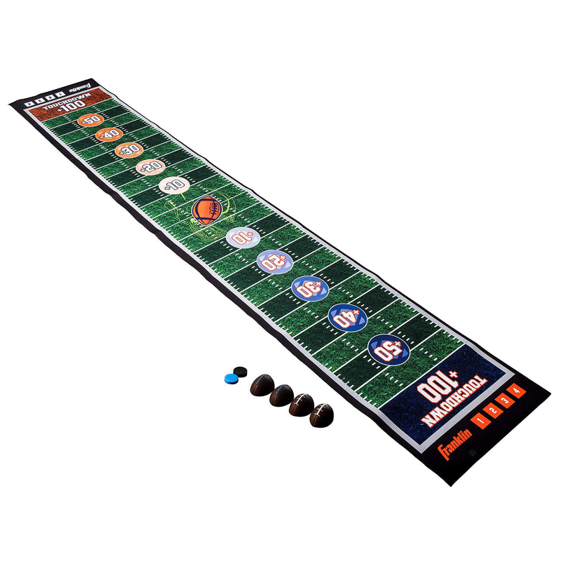 Franklin Sports Shuffleboard Table Game Mats – Tabletop Shuffleboard Mats and Pushers – Indoor Shuffleboard Games Football - BeesActive Australia