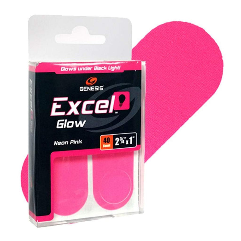 Genesis Bowling Excel Glow Performance Tape Neon Pink - 40 Pieces - BeesActive Australia