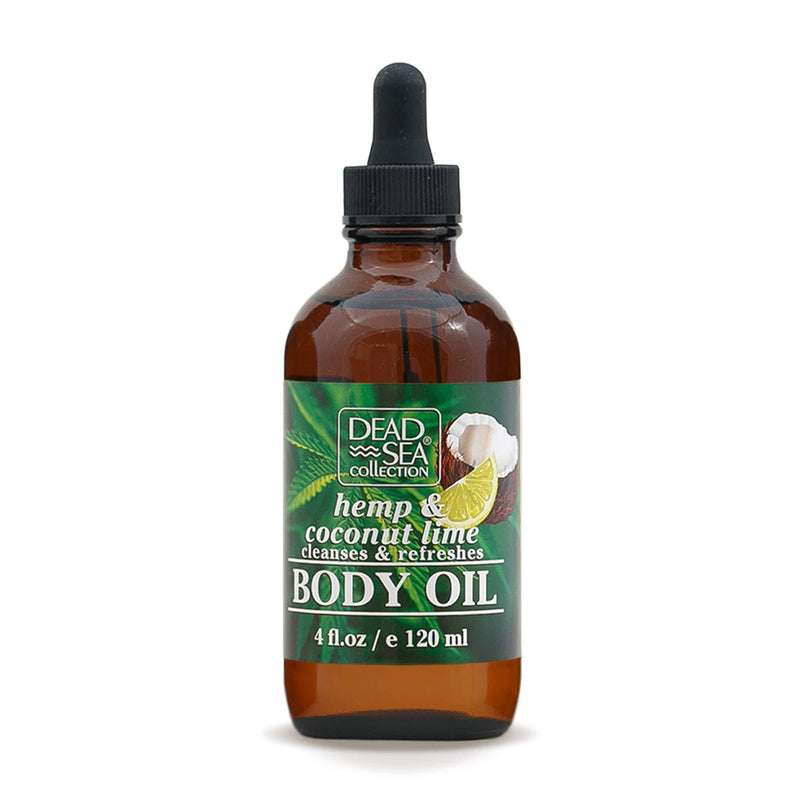 Dead Sea Collection Boy Oil Hemp & Coconut Lime Cleanses and Refreshes your skin 4 fl.oz - BeesActive Australia