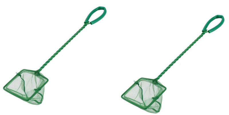 Set of 2 Long Handle Nylon Aquarium Net Fine Mesh - BeesActive Australia