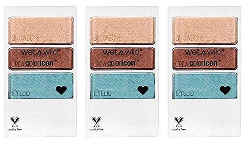 Wet N Wild Limited Edition Coloricon Eyeshadow Palette, 34889 Will You Marina Me, 0.12 oz (Pack of 3)) - BeesActive Australia