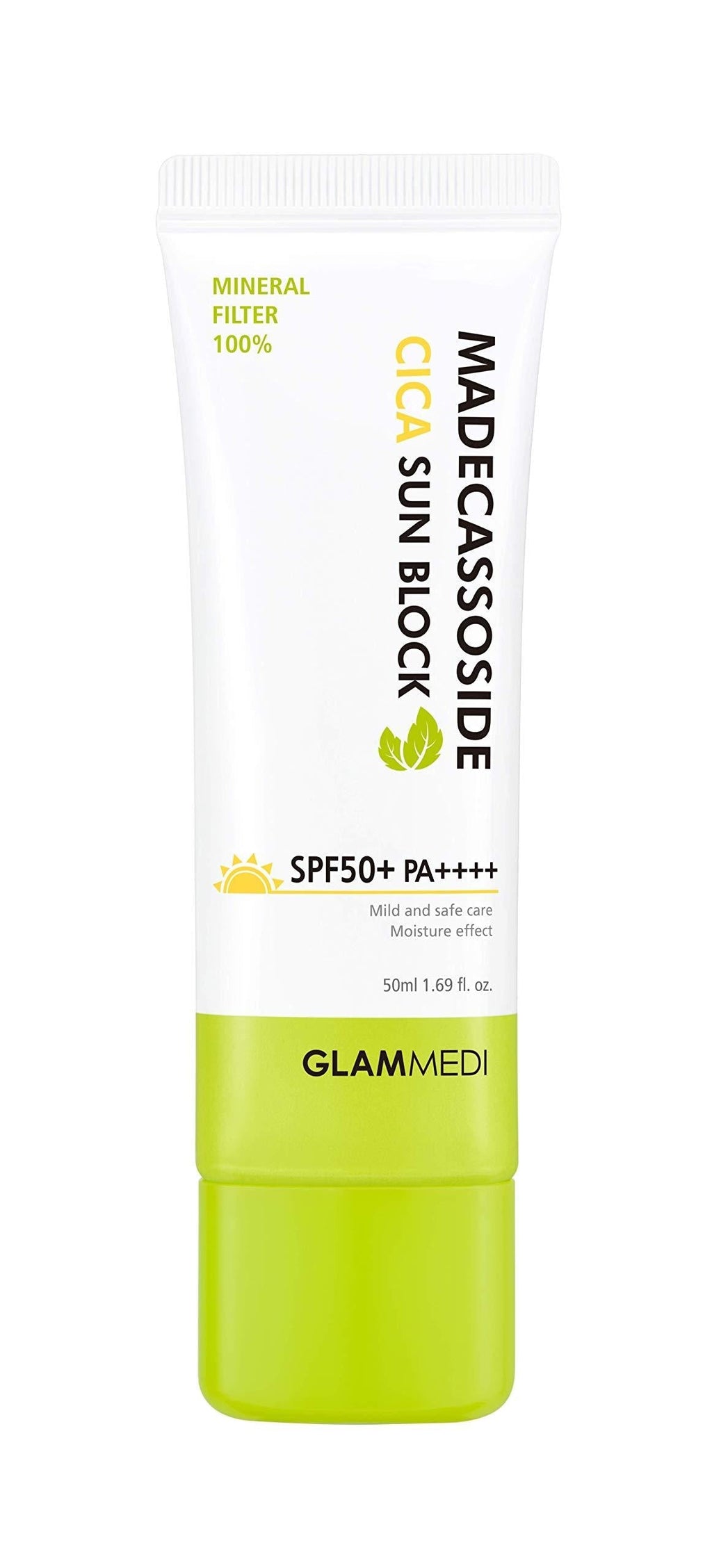 [GLAMMEDI] MADECASSOSIDE CICA SUN BLOCK (SPF50+, PA++++) - BeesActive Australia