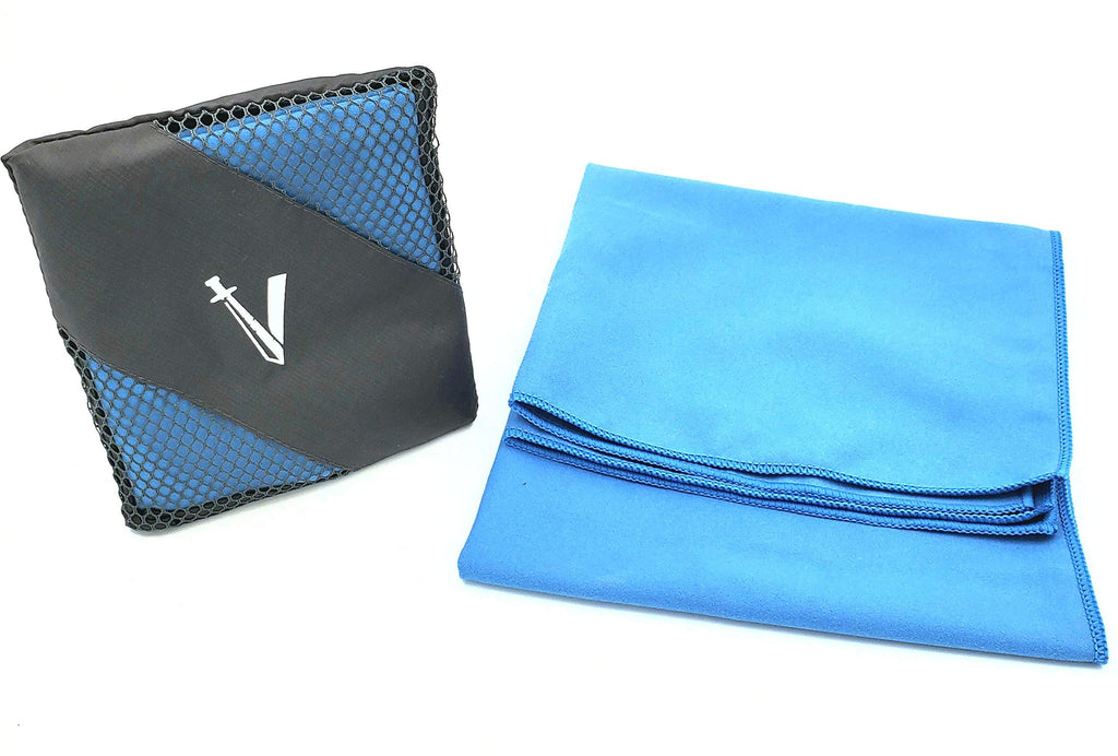[AUSTRALIA] - Vanquisher Microfiber Quick Dry Gym Towel Blue 