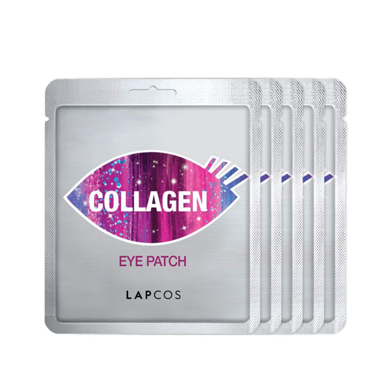 LAPCOS Collagen Eye Mask, (5 Pack) Under Eye Patches to Firm and Smooth the Delicate Eye Area, Treatment for Puffy Tired Skin, Korean Beauty Favorite - BeesActive Australia