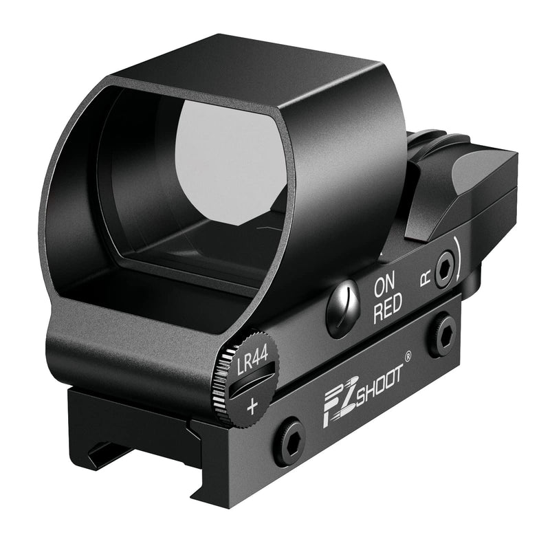 EZshoot Reflex Sight Red Green Dot Gun Sight 4 Reticles with 45 Degree Rail Mount , Reflex Holographic Rifle Optic Scope , Upgraded On/Off Switch - BeesActive Australia