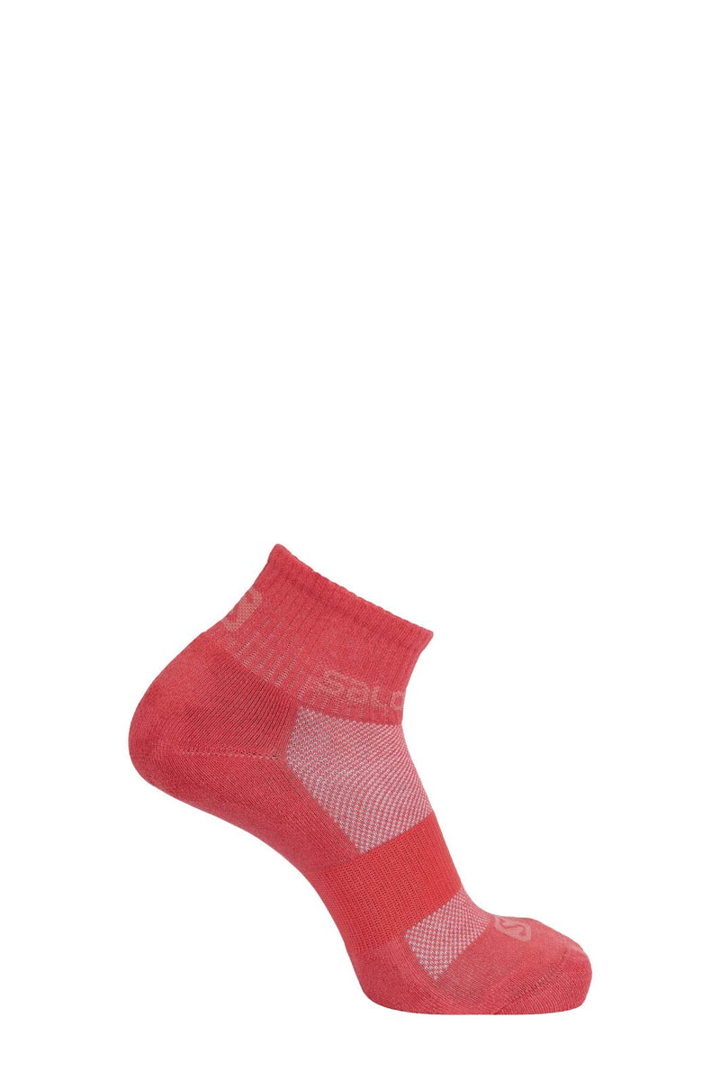 Salomon Standard Socks, Light Heather/Medium Grey Heat, L Medium Winetasting/Cayenne - BeesActive Australia