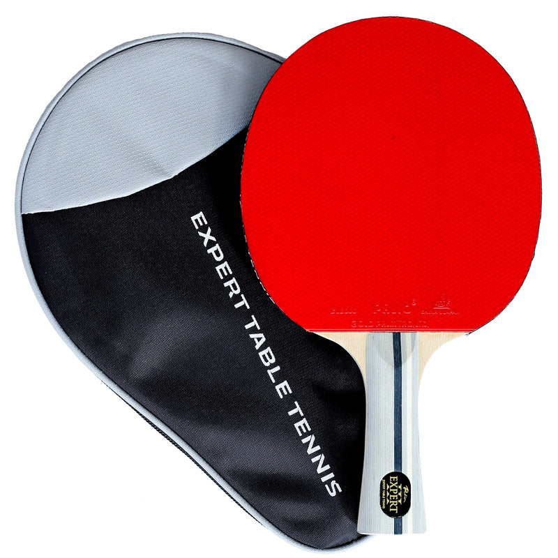 [AUSTRALIA] - Palio Expert 3.0 Table Tennis Racket & Case - ITTF Approved, Beginner Ping Pong Bat 