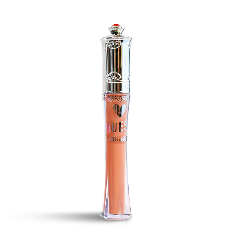 Juicy Shine Lip Lacquer with Vitamin E by Nuest Cosmetics, Easy Application, Silky Full Coverage Shine in 8 Glossy Colors, Cruelty Free, Vegan (Blush Nude) - BeesActive Australia