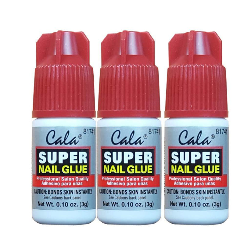 3 bottles Super nail Glue professional Salon Quality,Quick and Strong Nail liquid adhesive - BeesActive Australia