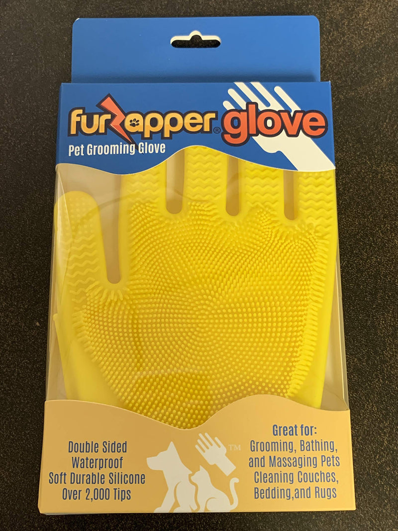 FURZAPPER Pet Grooming Glove Deshedder-Groomer-Pet Hair Remover - BeesActive Australia
