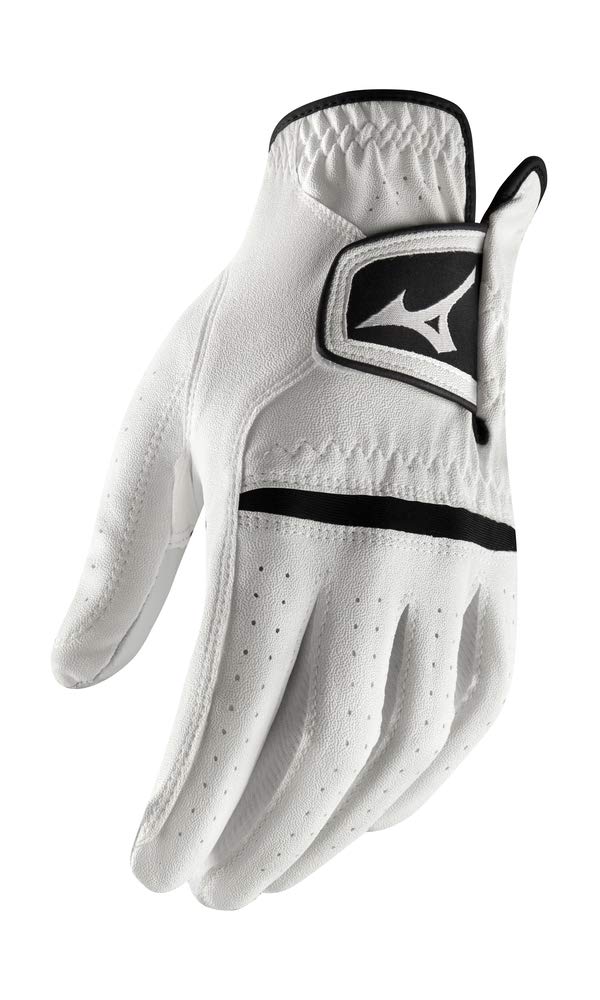 Mizuno 2020 Comp Men's Golf Glove Left Large White/Black - BeesActive Australia