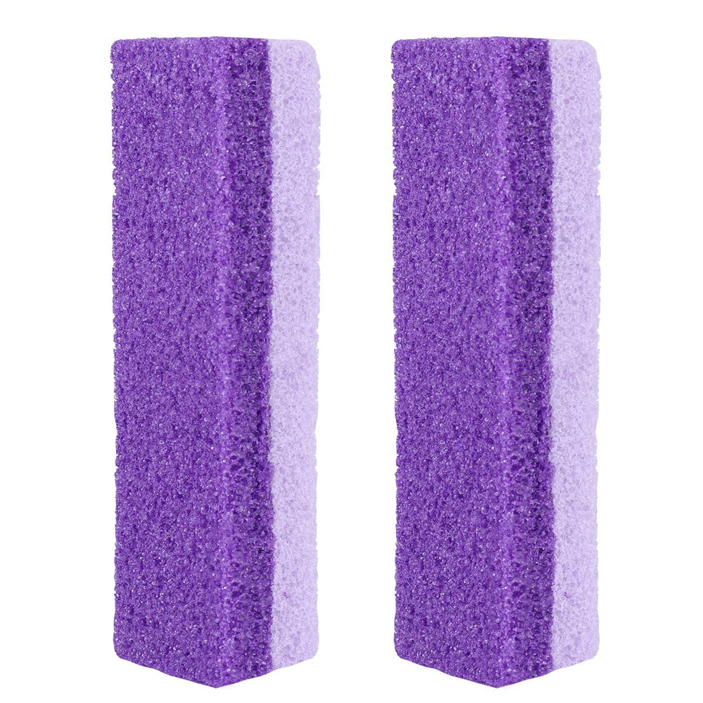 Healifty 2pcs Foot Care Exfoliator Pedicure Tool Foot Care Exfoliator Tool Feet Hard Skin Callus Remover Scrubber - BeesActive Australia