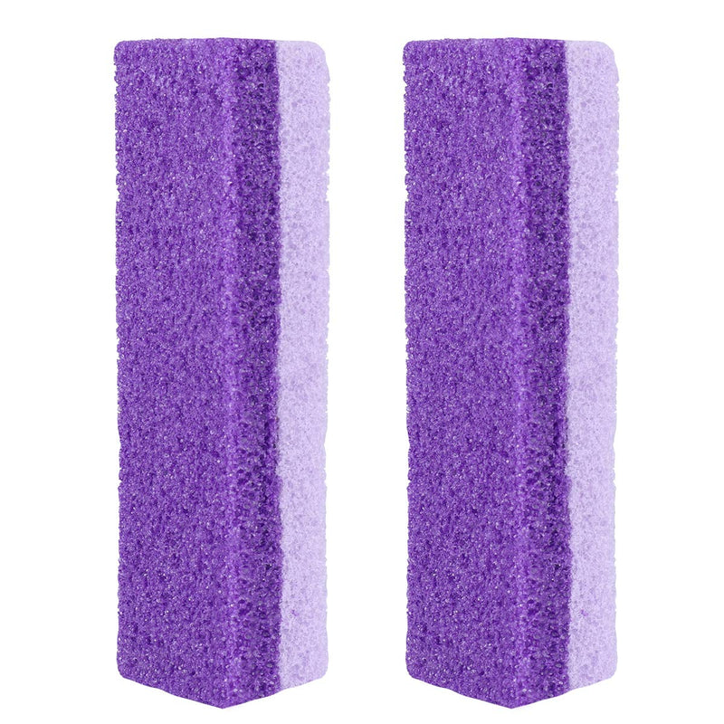 Healifty 2pcs Foot Care Exfoliator Pedicure Tool Foot Care Exfoliator Tool Feet Hard Skin Callus Remover Scrubber - BeesActive Australia