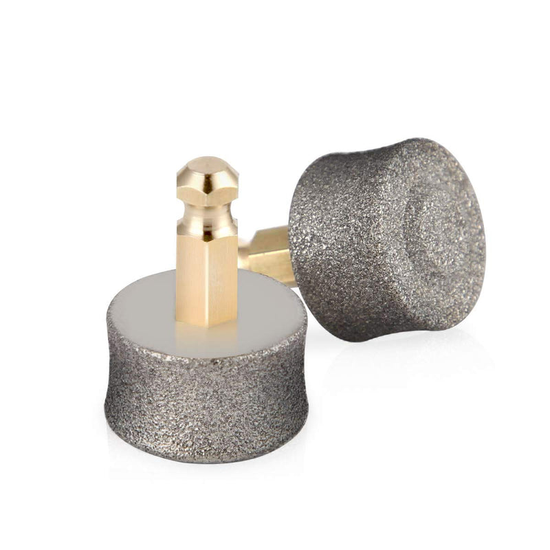 Boshel Dog Nail Grinder Replacement Head - Pet Nail Grinder Diamond Tip Replacement - 2 Pack Professional Dog Claw Smoothing Grinder Bits, Safe and Painless Replaceable Diamond Nail Grinder Tips - BeesActive Australia