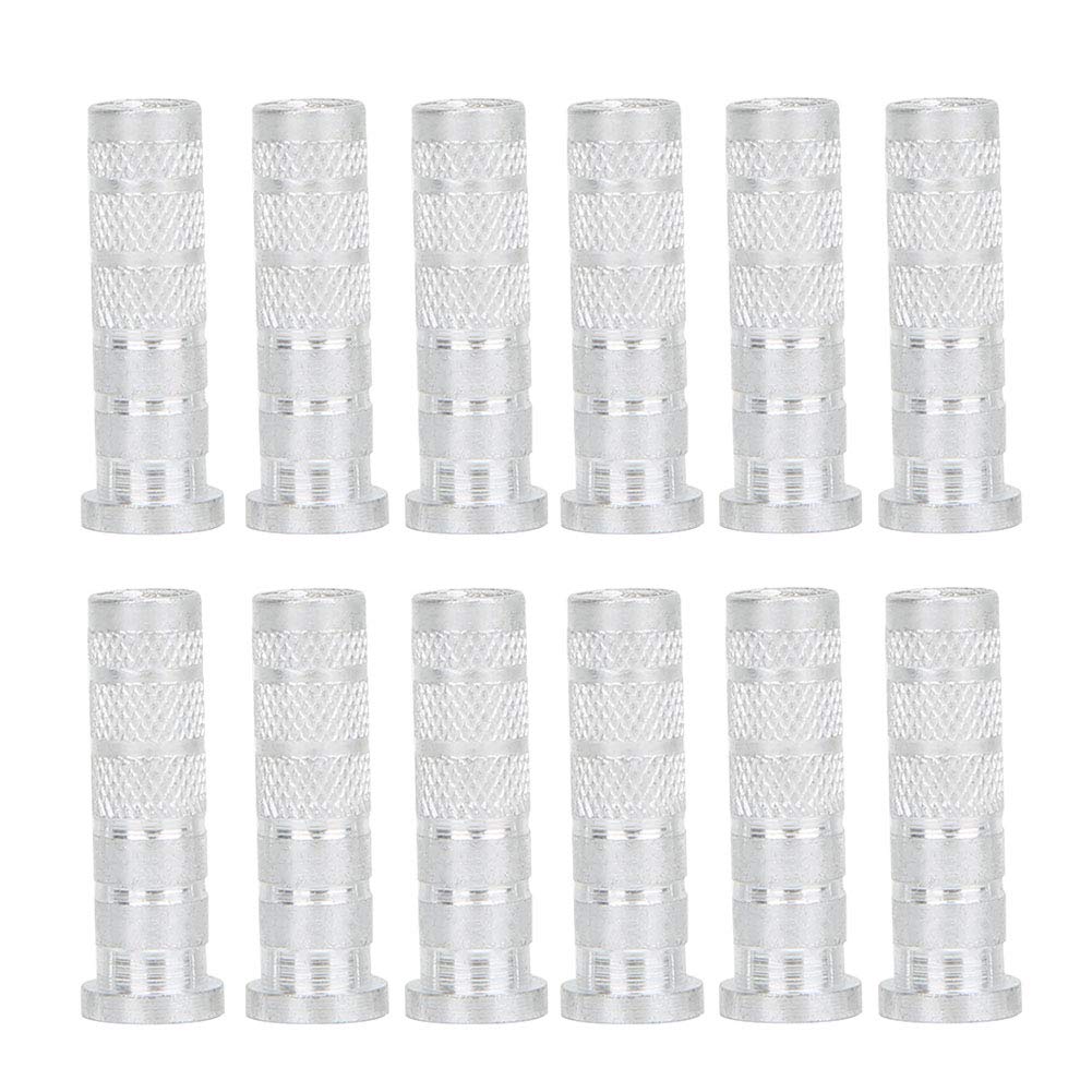 Zerone 12pcs Replacements Archery Base Inserts,Standard 6.2mm/0.24in Aluminum Carbon Arrow Shaft Hunting Accessory - BeesActive Australia