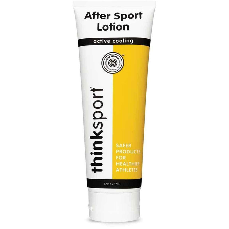 Thinksport After Sport Body Lotion For All Ages | EWG Verified, Active Cooling & Soothing Relief, Moisturizing, Nourishing | Fragrance Free, Unscented, For Face & Body - 8oz - BeesActive Australia