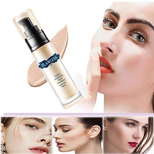 Foundation Cream,Colour Changing Foundation Makeup Base Nude Face Cover Concealer for Women and All Skin Types - BeesActive Australia