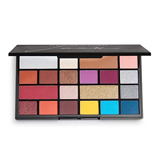 Makeup Revolution Eyeshadow Palette, X Jack, Eye shadow Palette, 20 Shade Eyeshadow Palette, Face Makeup, Variety of Colors, Compact Palette - BeesActive Australia