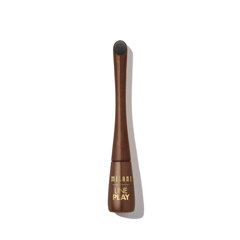 Milani Line Play Metallic 2-in-1 Liner Shadow - Chestnut Charm (0.08 Fl. Oz.) Vegan, Cruelty-Free Eyeliner & Eyeshadow Duo - Line & Define Eyes with Shimmer Shades - BeesActive Australia