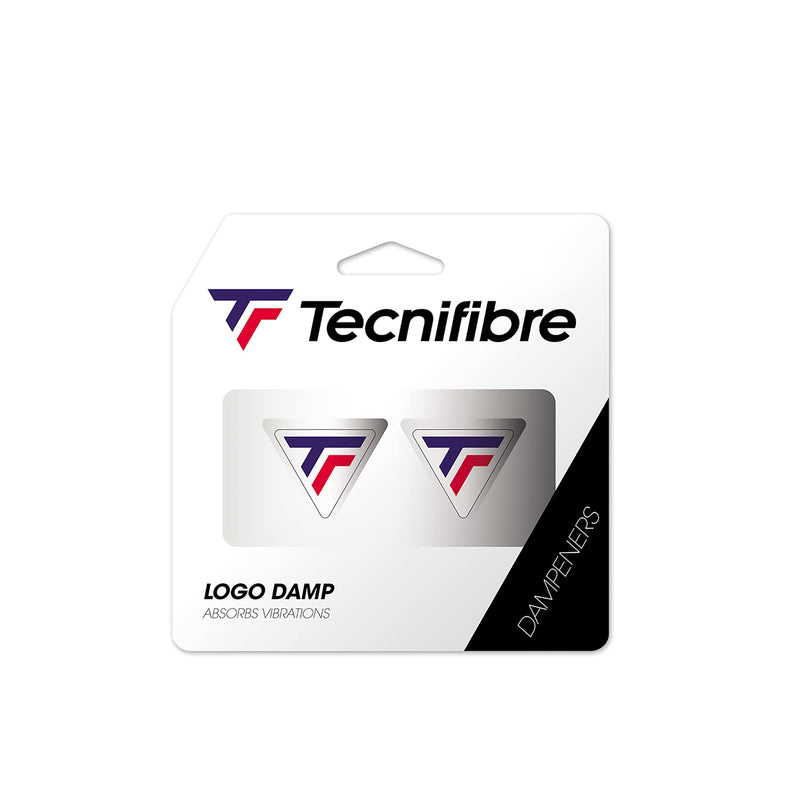 Tecnifibre LOGO DAMP Unisex Adults' Tennis Vibration Relief, Tricolour, Pack of 2 - BeesActive Australia