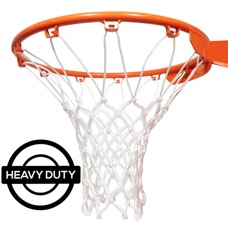 Amble Basketball Net Replacement Heavy Duty Net in All Weather for Indoor and Outdoor - 12 Loops Rim 1 Pack - BeesActive Australia