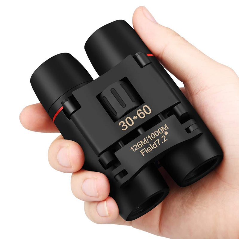 30x60 Mini Compact Binoculars for Kids and Adults, Portable Pocket Foldable Binoculars for Waterproof Bird Watching, Mountaineering, Outdoor Hunting - BeesActive Australia