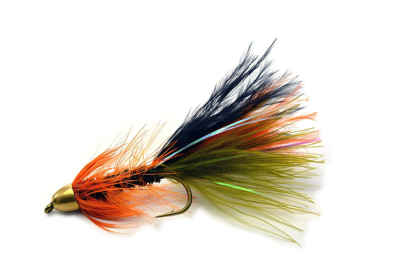 Thin Mint Streamer Fly Fishing Flies | Cone Head | Weighted | Mustad Signature Hooks - 12 Flies in Hook #6, #8, #10 or #12 | Trout Streamer Hook #12 - BeesActive Australia