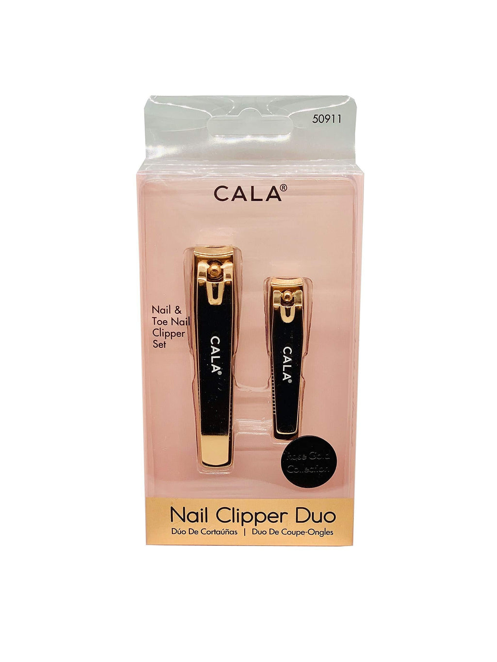 Cala Rose gold nail clipper duo - BeesActive Australia