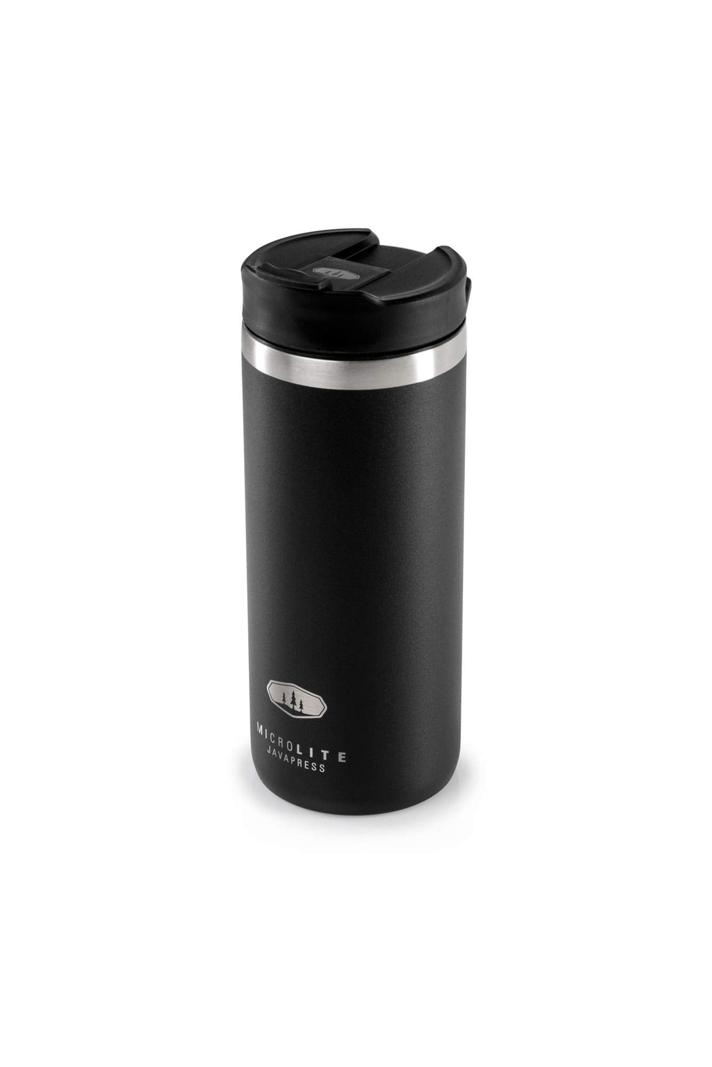 GSI Outdoors, Microlite Javapress Vacuum Insulated Mug us:one size Black (Black) - BeesActive Australia