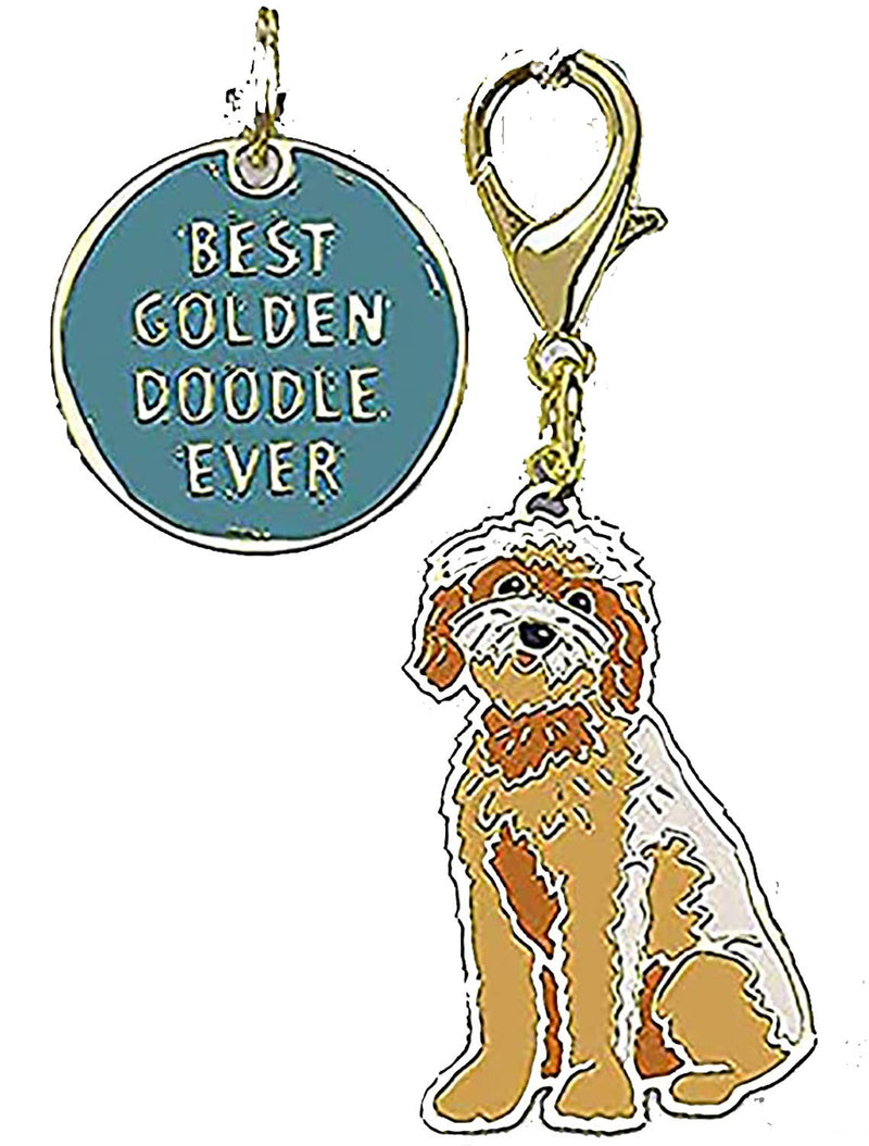 Primitives by Kathy Dog Collar Charm Set - Goldendoodle - BeesActive Australia
