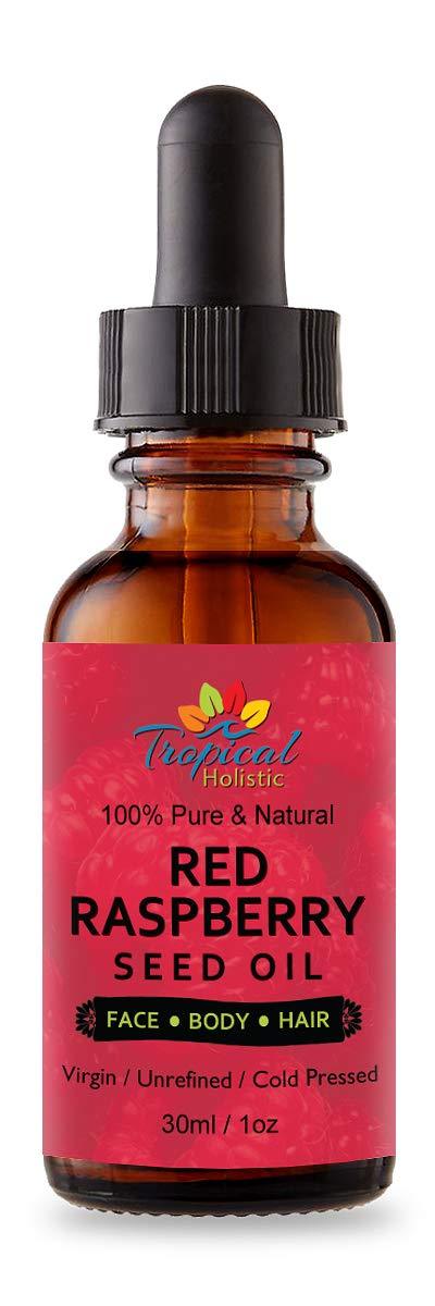 100% Pure Red Raspberry Seed Oil 1 oz, Premium Natural for Face, Hands, Scars, Breakouts - BeesActive Australia