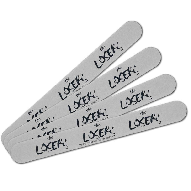 IT: Chapter 2 The Losers Double-Sided Nail File Emery Board Set 4 Pack - BeesActive Australia