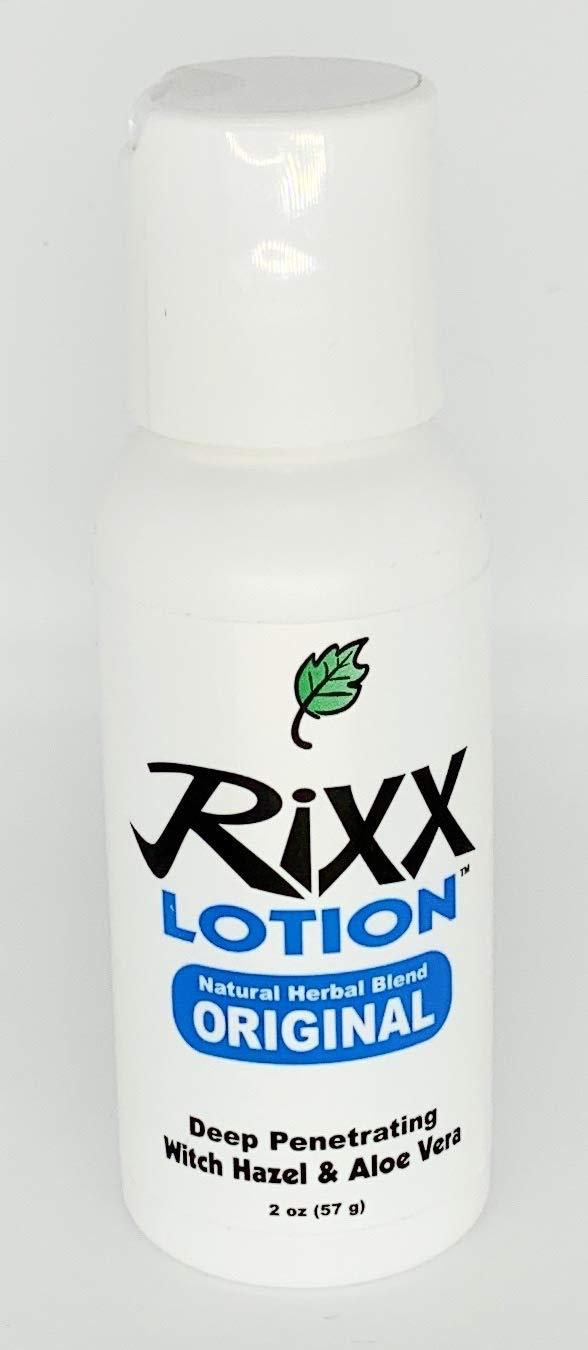 Rixx Lotion Original Natural Herbal Blend (Travel Size) with Witch Hazel, Aloe Vera, Shea Butter & Essential Oils. Moisturizer and Skin Toner for Face and Body. - BeesActive Australia